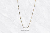 Glint Bar Diamond Mangalsutra | Sona Sansaar